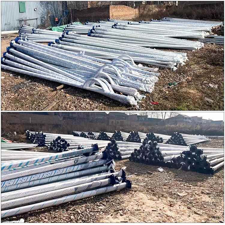 路5米6米米阳能灯NMJ新农村l8ed太阳能路太灯庭院灯户外灯一体化