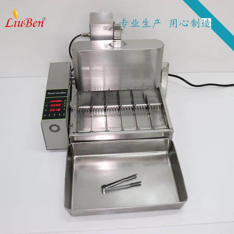全自动摊圈圈甜甜机美式6排IYL小食机器油食品摆圈家用商用炸迷你