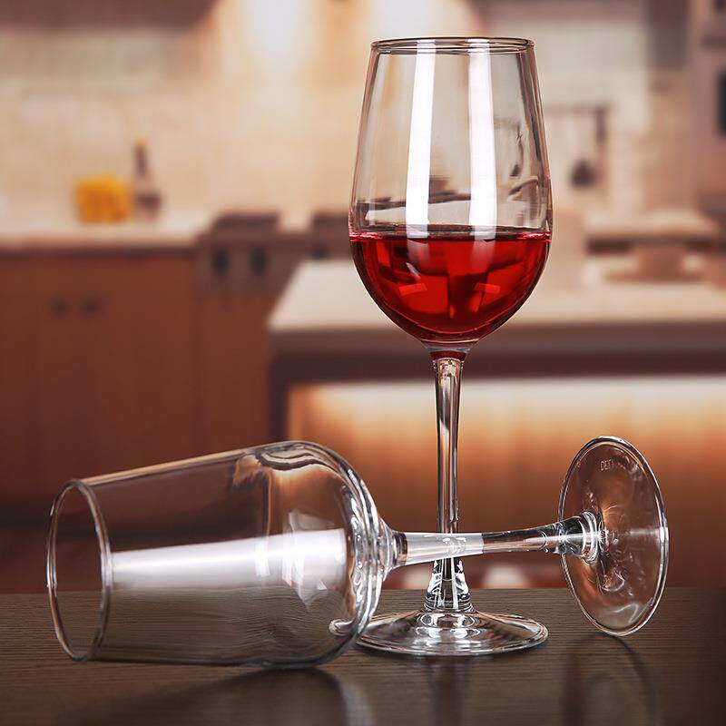 深圳工厂 玻璃红酒杯 白料玻璃脚杯 定制透明红酒杯