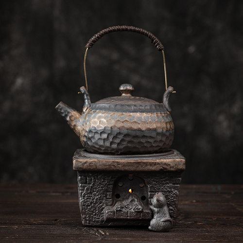 温茶器古早陶暖茶炉套装整套茶具