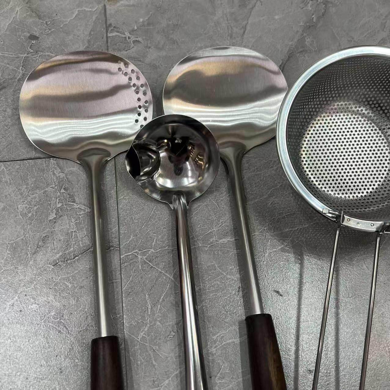 蘑菇铲加煎铲加火锅漏勺加滤油勺四件套【汤家限定】,厨房/烹饪用具,其它,淘宝优惠券,粉丝福利购,淘宝优惠卷