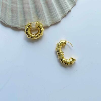 Qingdao Jewelry Ins Personality Metal Cold Style Retro Bambo