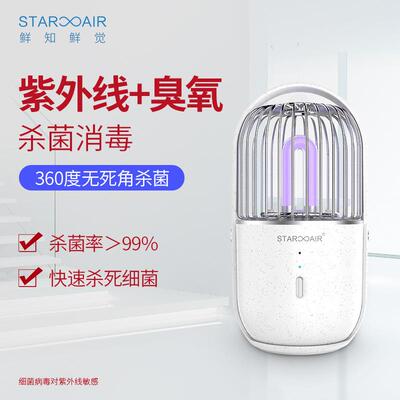 工厂现货家用紫外线杀菌器便携智能感应UVC杀菌灯除菌器电商新品