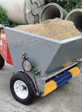电 座冲砂动机驾 小型真草充砂梳草机SBF学校足球运动草坪填充机