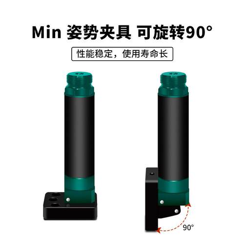 OFP系列单动拔指气缸迷你夹具90°旋转气缸夹小型机械手跨境直销