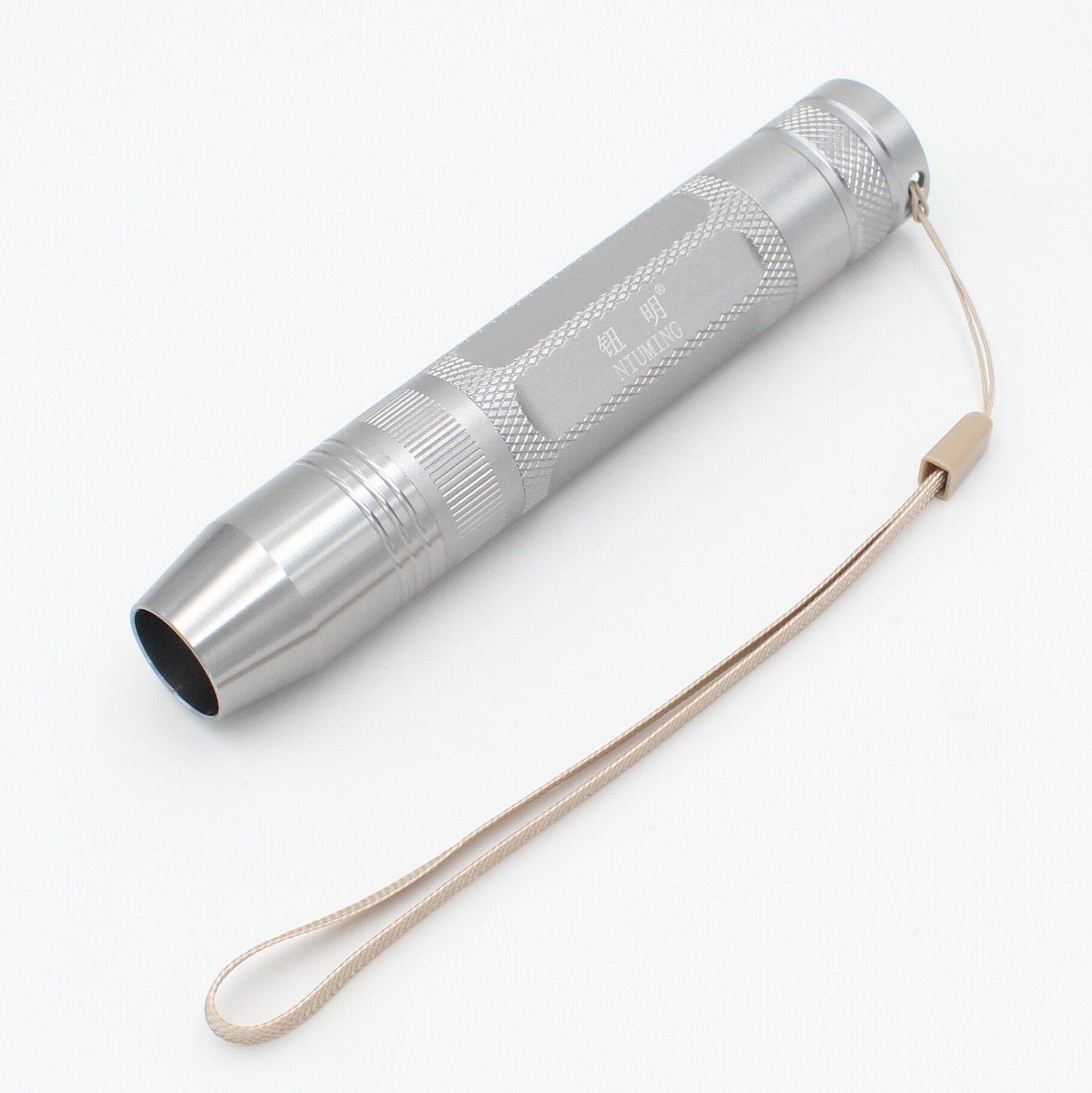 高档包邮照玉石专用强光手电筒 白光黄光紫光 鉴定珠宝玉石工具铝