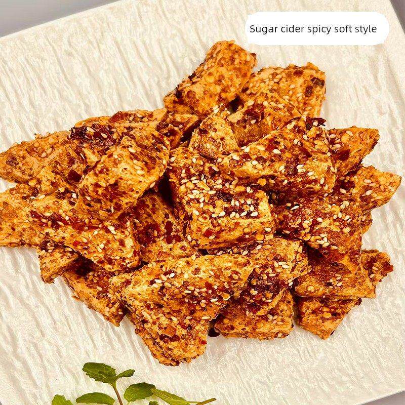 徐勇麻辣豆腐干四川特色手工红油炒甜辣软香豆腐干网红特色小吃
