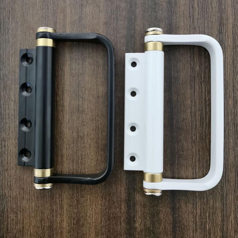 折叠门拉手极窄18型材铝合金门窗明装家居安装推拉木门小折叠执手