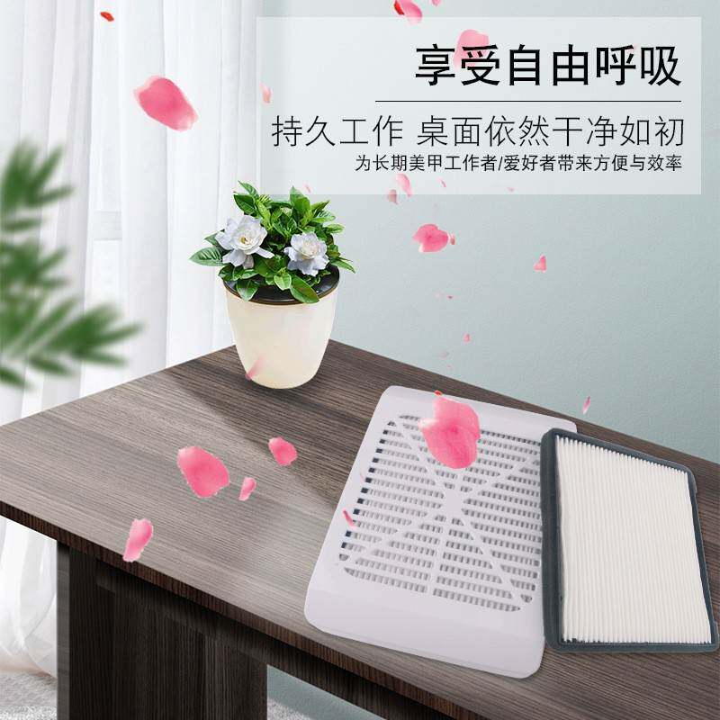 美甲吸尘器可调速 充电打磨吸尘机日式大功率大吸力指甲粉尘机36w