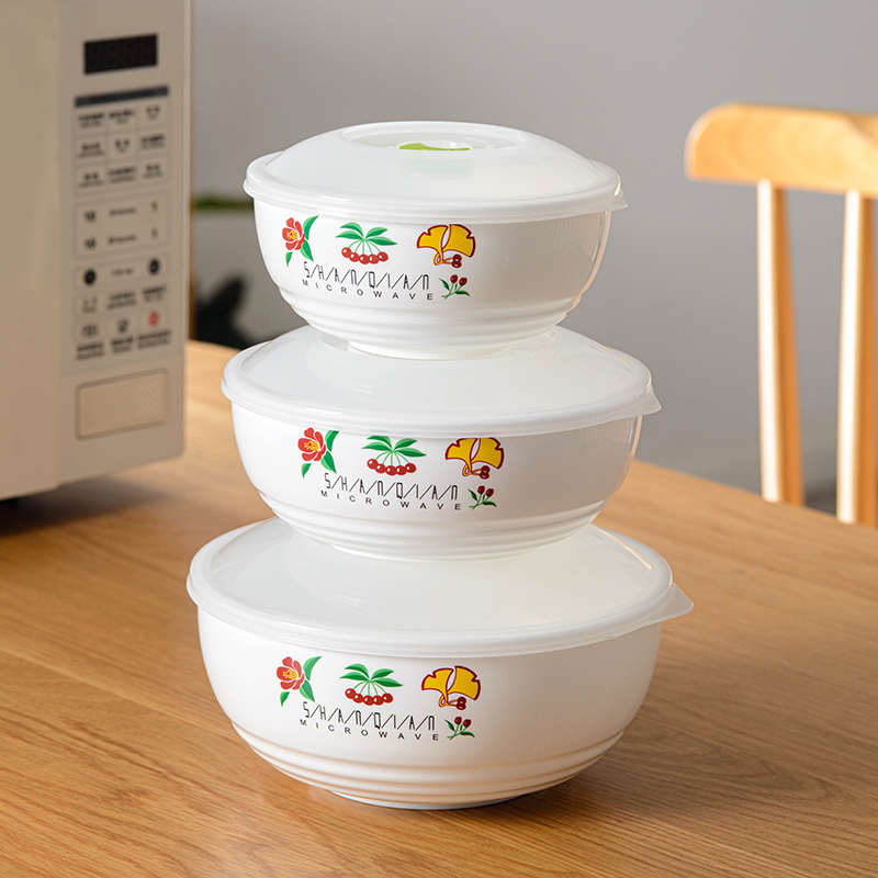 密封保鲜盖碗饭盒带饭盆学生面碗泡饭碗塑料防漏专用汤锅微波炉碗