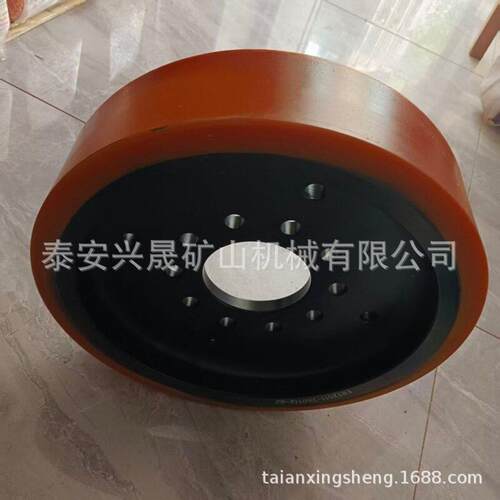 矿用轨吊驱动轮行走轮摩擦轮I140E轨道导向轮