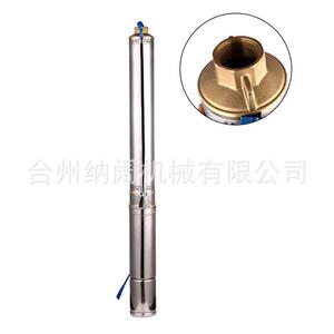 跨境不锈钢深井潜水泵1.5Hp农用灌溉抽水泵220V/50Hz欧规4