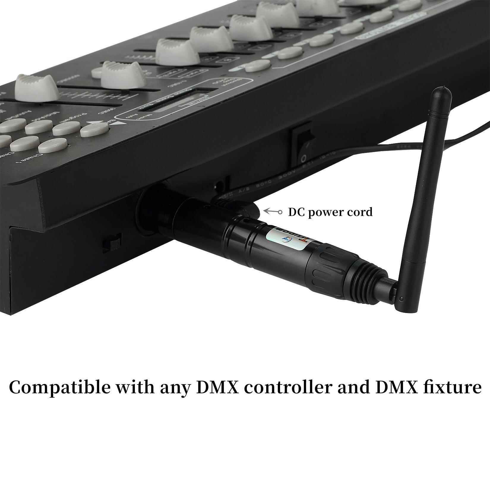 .4g无2线dmx512收发器mx发射器无线dYXE-547信号收器dmx接512控制