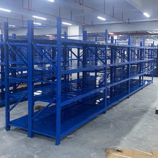 仓库货架储物间中型加厚超强承重厦门拆装 仓储五金配件展示收纳架