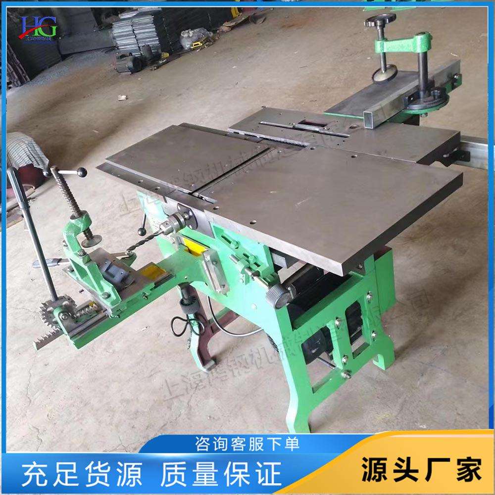 小型木工台锯机械设备 可打方孔三合一台刨 自动平刨床工具床