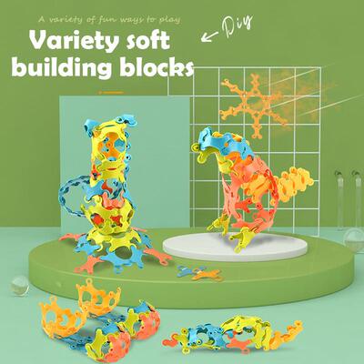 Board Games Variety Soft Interconnecting Building Blocks As