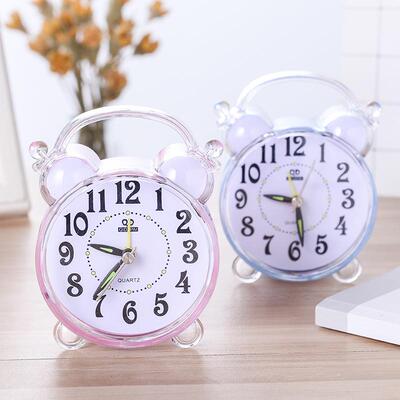 Silent Alarm Clock for Bedside, Creative and Personalized La