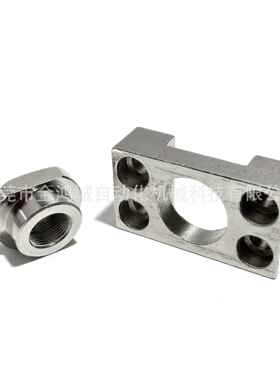 缸浮动接头J法兰安装不锈气钢低硬度FCFFERWJCFFJCFMS薄型FJCFT