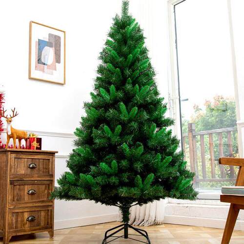 耶诞树家用裸树彷真绿色DIY耶诞节装饰green Christmas tree 3 4M