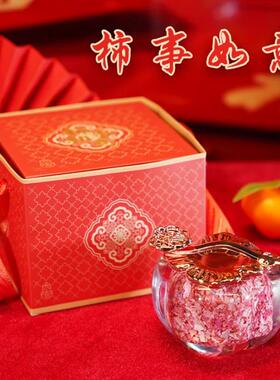 蛇年贺岁礼品柿柿如意文创碎钞摆件石家庄印钞百元钞创意摆件
