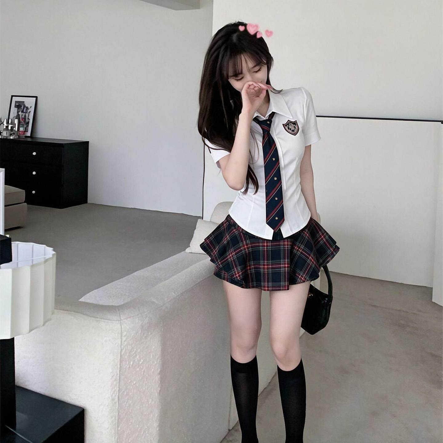 夜场水疗技师工服女装套装修身显瘦足疗工作服两件套纯欲按摩沐足