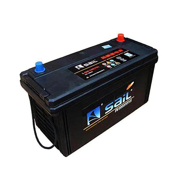 汽车农用车三轮车用启动型风帆12V100HA免维护铅酸蓄电池