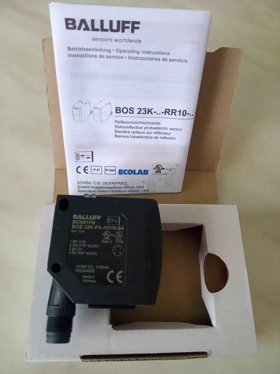 巴鲁夫BOS 23K-PA-RR10-S4传感器B0S R-