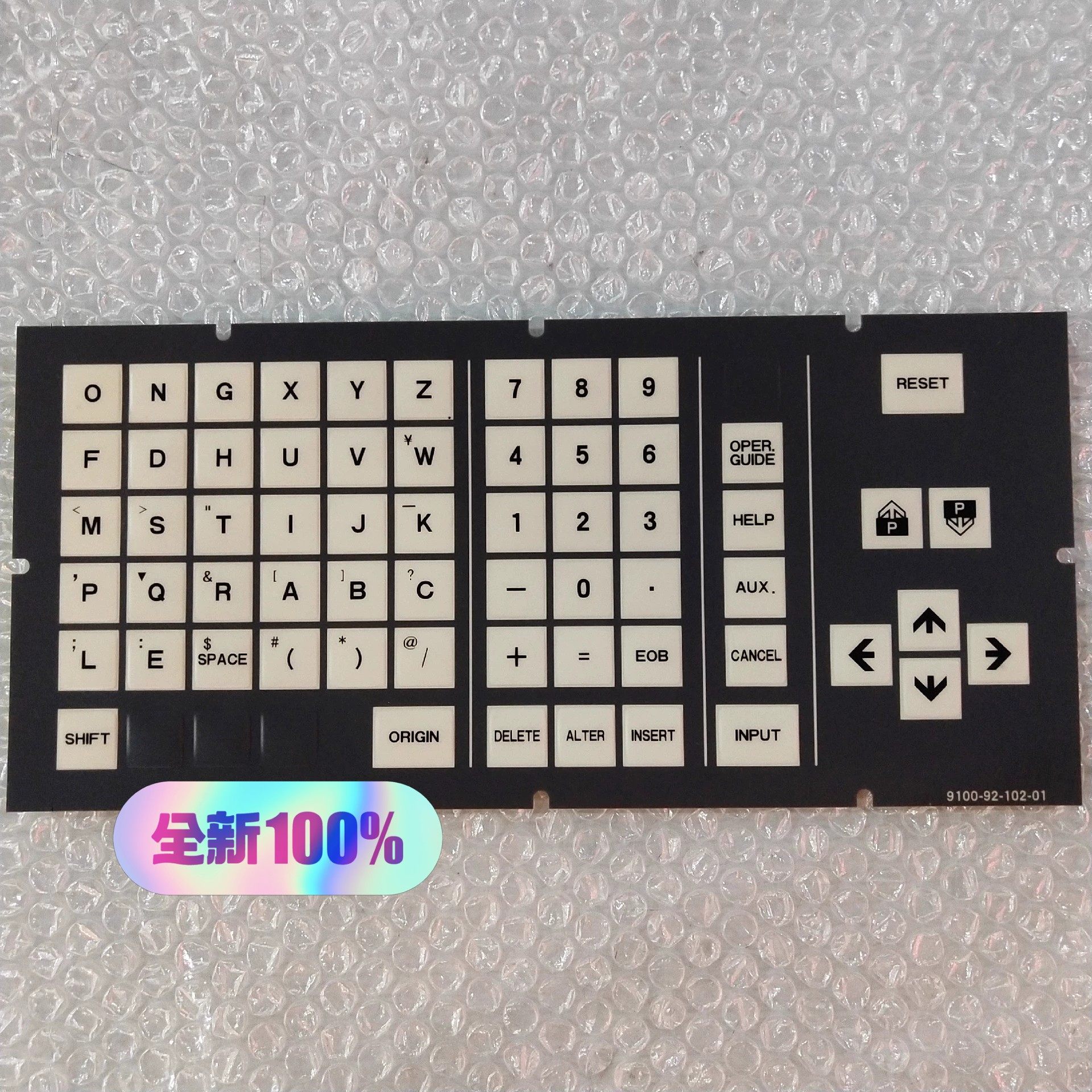 日立，9100-92-102-01，按键膜，全新