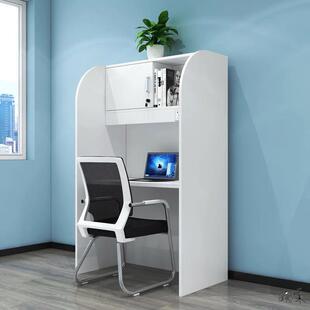 自习室隔断桌椅共享写字学习图书馆多人单人桌(起)学生桌子