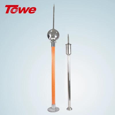 TOWE同为优化高能避雷针不锈钢接闪器防水、防腐、防污