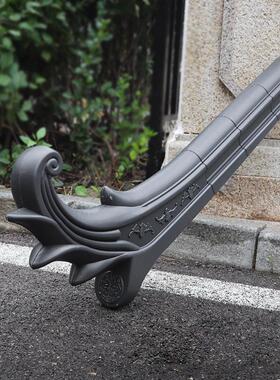 塑料树脂配件配件特到翘高大福仿古尾翘凤屋檐翘角瓦40cm装饰牛角