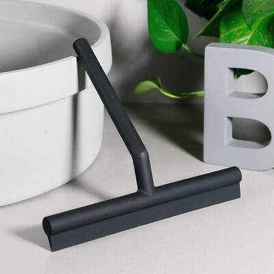 擦玻璃神器黑色擦硅胶刮水器家用卫生间浴室清洗搽窗户清洁工具