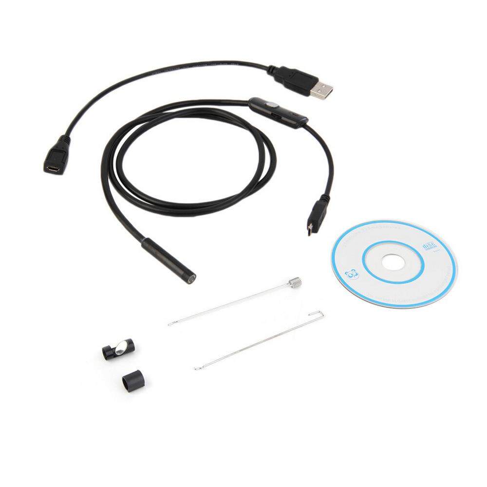 低价促销5.5mm 防水高清手机内窥镜 安卓内窥镜 手机内窥镜 1米