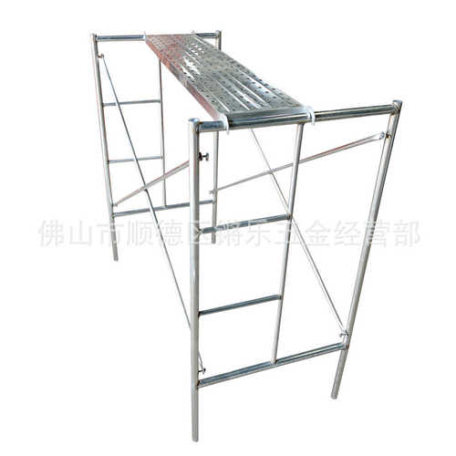 移动脚手架镀锌脚手架梯形架活动架门型架工地龙门架钢管脚手架