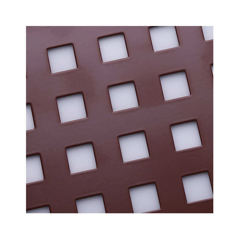 厂家现货正方形方孔冲孔网板筛网304不锈钢洞洞板不锈钢冲孔网