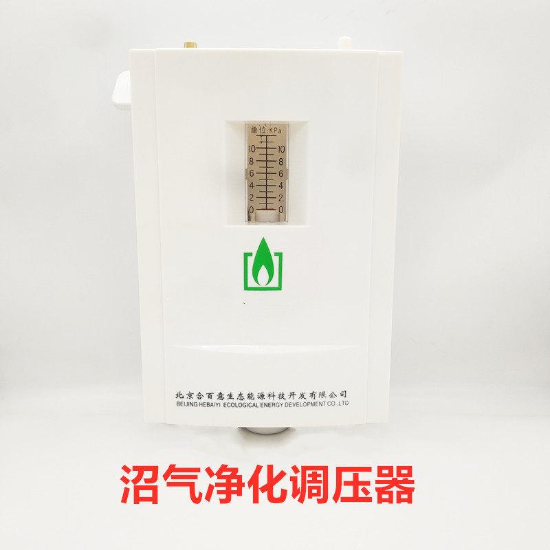 农村家用沼气净化器调压脱硫除臭味压力表开关控制粪便发酵气单灶