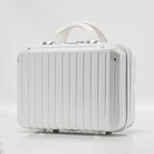 行李箱女2024新款 化妆箱多功能密码 箱小型手提箱结婚红色旅行箱