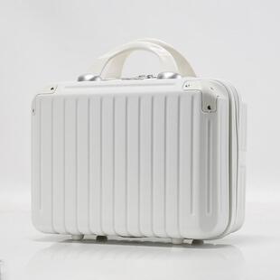 行李箱女2024新款化妆箱多功能密码箱小型手提箱结婚红色旅行箱