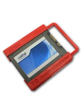 红色/黑色SSD固态笔记本硬盘支架2.5转3.5寸台式电脑机箱转换托架