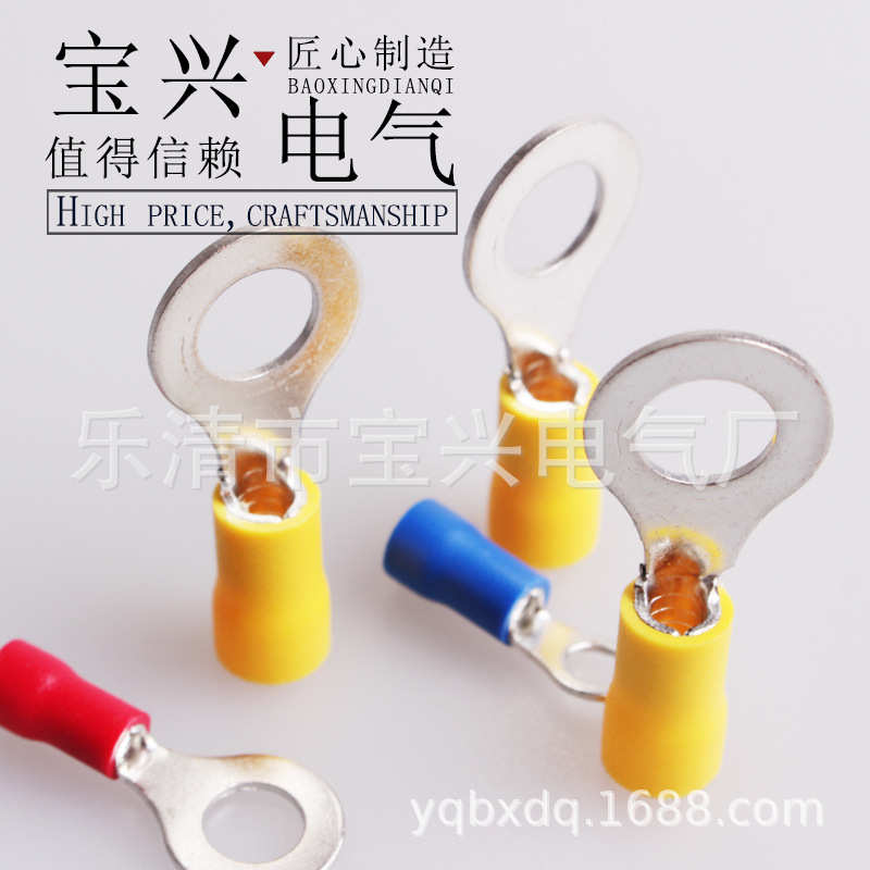 端子端子o8.8圆形-冷只著鼻型ot65rv5接线接线压绝缘500压-端头