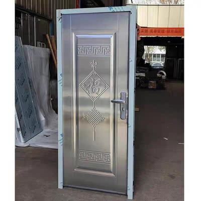 厂家直销304不锈钢门加厚整板门阳台门农村入户门特厚定制