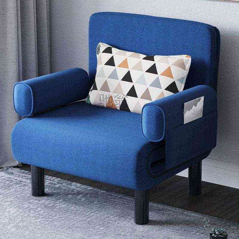 新款直销Yr单人折叠沙发床两用办公室午休午睡神器折叠床客厅多功