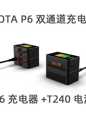 HOTA P6 双通道锂电平衡充电器AC DC600W 15A T240W电源