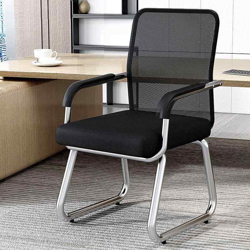 办公椅子员工舒适家用弓形网椅职员会议椅学生特价电脑椅靠背椅