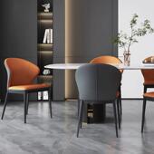 Y05背椅酒店奢休闲舒适 靠H 意式 轻极简高级高档现代约家用简新款