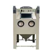 厂家批发手动喷砂机小型 喷砂机五金件去毛刺打砂机 手动除锈干式