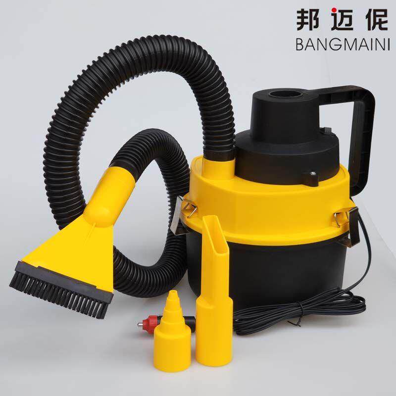 12V车载吸尘器车家两用吹吸圆桶吸尘器大功率加强吸力厂跨境