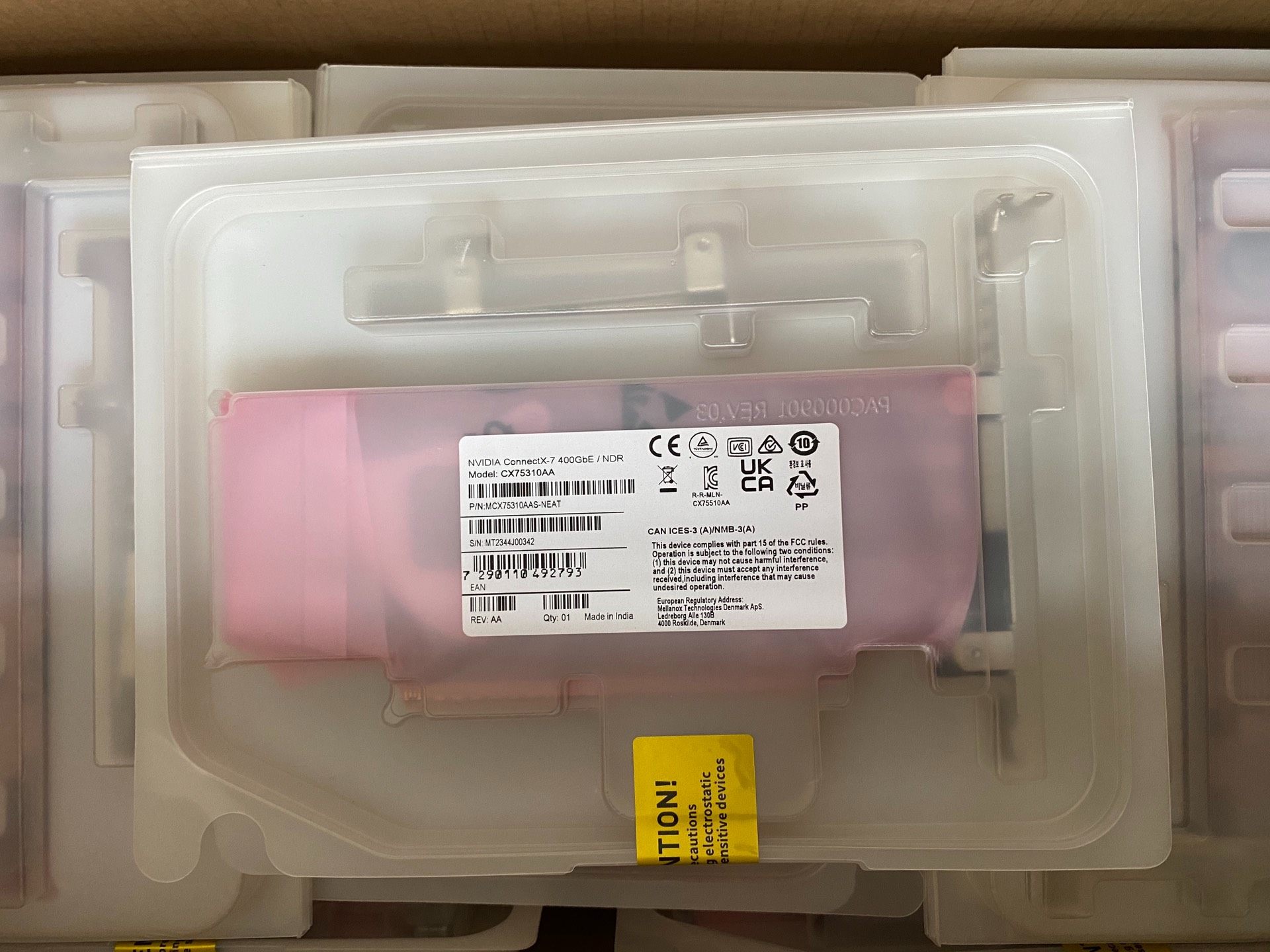 全新原装 迈洛思 NVIDIA MCX75310AAS-NE