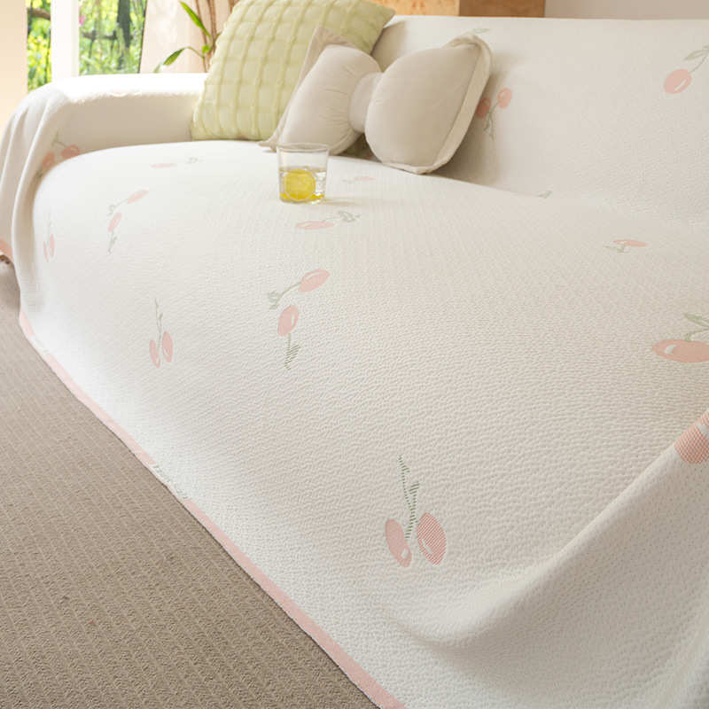 夏季凉感冰丝沙发巾一整张全盖沙发坐垫防滑盖布2025新款沙发套罩