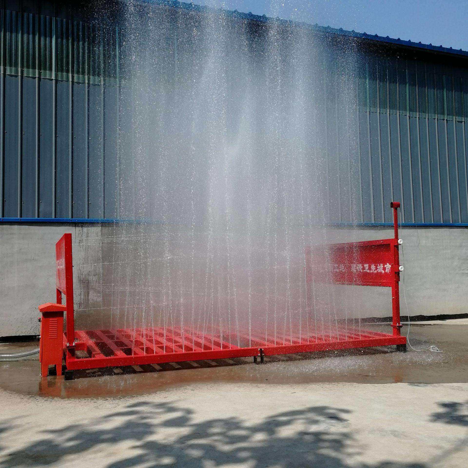 工地洗轮机 建筑工程洗车机 大型车辆冲洗平台全自动工地洗车台